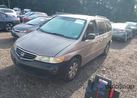 2003 Honda Odyssey Ex from USA, damaged, VIN 5FNRL18643B110603